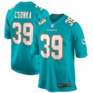 Larry Csonka Miami Dolphins Game Retired Player Jersey - Aqua