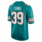 Larry Csonka Miami Dolphins Retired Player Jersey - Aqua