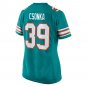 Larry Csonka Miami Dolphins Women's Retired Player Jersey - Aqua