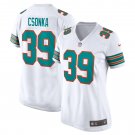 Larry Csonka Miami Dolphins Women's Retired Player Jersey - White