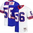 Lawrence Taylor New York Giants Mitchell & Ness 1986 Split Legacy Replica Jersey - Royal/White