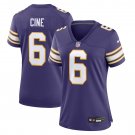 Lewis Cine Minnesota Vikings Women's Classic Player Game Jersey - Purple