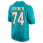 Liam Eichenberg Miami Dolphins Game Jersey - Aqua
