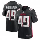 Liam McCullough Atlanta Falcons Team Game Jersey - Black