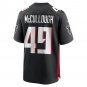 Liam McCullough Atlanta Falcons Team Game Jersey - Black