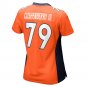 Lloyd Cushenberry III Denver Broncos Women's Game Player Jersey - Orange