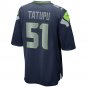 Lofa Tatupu Seattle Seahawks Game Retired Player Jersey - College Navy