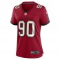 Logan Hall Tampa Bay Buccaneers Women's Game Player Jersey - Red