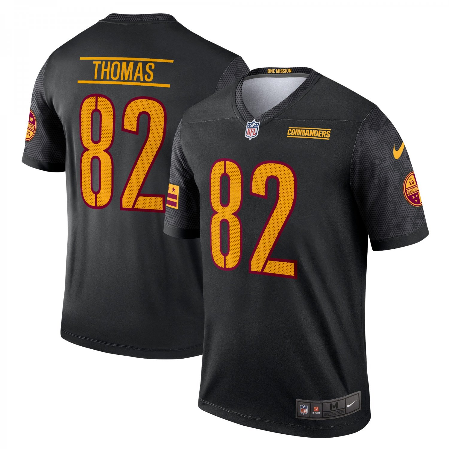 Logan Thomas Washington Commanders Alternate Legend Jersey - Black