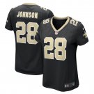 Lonnie Johnson New Orleans Saints Women's Game Player Jersey - Black