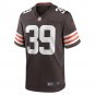 Lucas Havrisik Cleveland Browns Team Game Jersey - Brown