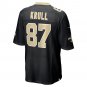Lucas Krull New Orleans Saints Game Player Jersey - Black
