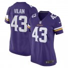 Luiji Vilain Minnesota Vikings Women's Game Player Jersey - Purple