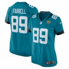 Luke Farrell Jacksonville Jaguars Women's Game Jersey - Teal