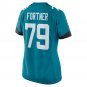 Luke Fortner Jacksonville Jaguars Women's Game Jersey - Teal