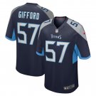 Luke Gifford Tennessee Titans Game Player Jersey - Navy