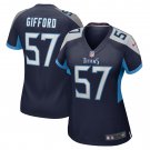 Luke Gifford Tennessee Titans Women's Game Player Jersey - Navy