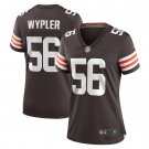 Luke Wypler Cleveland Browns Women's Team Game Jersey - Brown