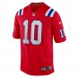 Mac Jones New England Patriots Alternate Game Jersey - Red