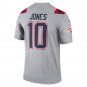 Mac Jones New England Patriots Inverted Legend Jersey - Gray