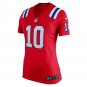 Mac Jones New England Patriots Women's Game Alternate Jersey - Red