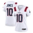 Mac Jones New England Patriots Women's Player Jersey - White