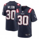 Mack Wilson New England Patriots Game Jersey - Navy