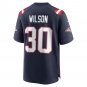 Mack Wilson New England Patriots Game Jersey - Navy