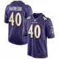 Malik Harrison Baltimore Ravens Game Jersey - Purple
