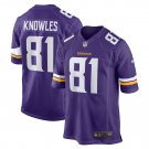 Malik Knowles Minnesota Vikings Team Game Jersey - Purple