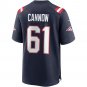 Marcus Cannon New England Patriots Game Jersey - Navy