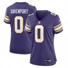 Marcus Davenport Minnesota Vikings Women's Classic Player Game Jersey - Purple