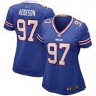 Mario Addison Buffalo Bills Women's Player Game Jersey - Royal