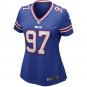 Mario Addison Buffalo Bills Women's Player Game Jersey - Royal