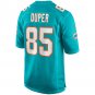 Mark Duper Miami Dolphins Game Retired Player Jersey - Aqua