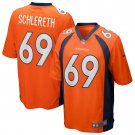 Mark Schlereth Denver Broncos Game Retired Player Jersey - Orange