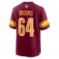 Mason Brooks Washington Commanders Team Game Jersey - Burgundy
