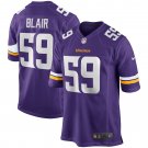 Matt Blair Minnesota Vikings Game Retired Player Jersey - Purple