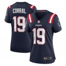 Matt Corral New England Patriots Women's Team Game Jersey - Navy