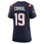 Matt Corral New England Patriots Women's Team Game Jersey - Navy