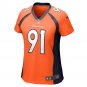 Matt Henningsen Denver Broncos Women's Game Player Jersey - Orange