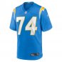 Matt Kaskey Los Angeles Chargers Team Game Jersey - Powder Blue
