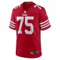 Matt Pryor San Francisco 49ers Game Jersey - Scarlet