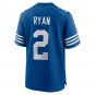 Matt Ryan Indianapolis Colts Alternate Game Jersey - Royal