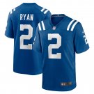 Matt Ryan Indianapolis Colts Game Jersey - Royal