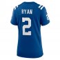 Matt Ryan Indianapolis Colts Women's Player Jersey - Royal