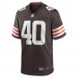 Matthew Adams Cleveland Browns Team Game Jersey - Brown