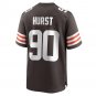 Maurice Hurst Cleveland Browns Game Player Jersey - Brown