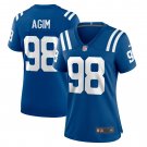 McTelvin Agim Indianapolis Colts Women's Team Game Jersey - Royal