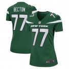 Mekhi Becton New York Jets Women's Game Jersey - Gotham Green
